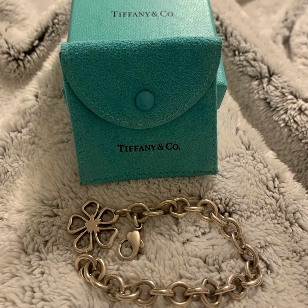 Tiffany & Co. open flower bracelet